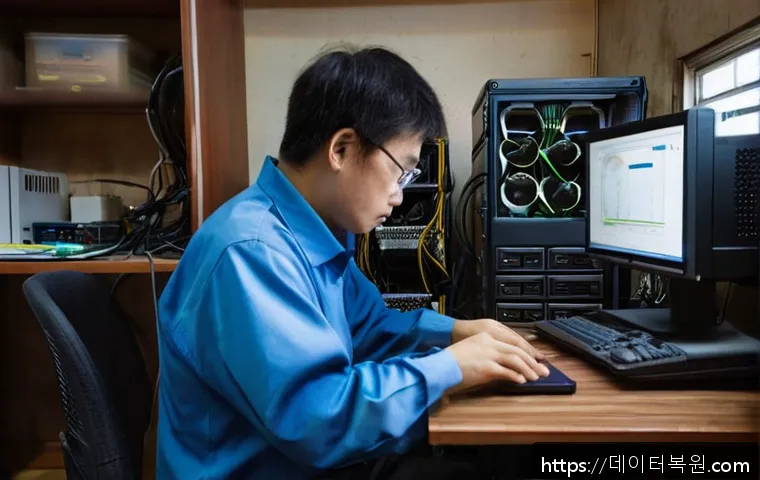 이문동 데이터 손실 위험 진단과 디스크 읽기 오류 긴급 복구 사례 5