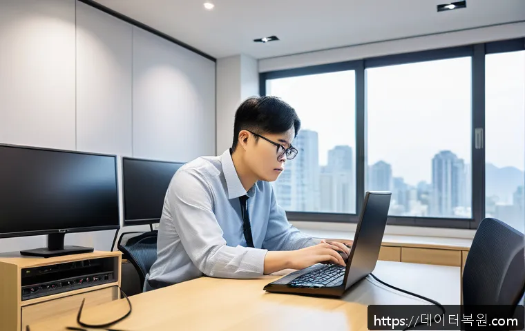 홍은동 네트워크 오류 긴급 대응 및 NDIS 관련 시스템 복구 사례 1