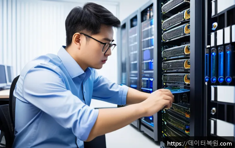 원흥동 사무실 나스 데이터 복구와 설정 최적화 서비스 후기 1