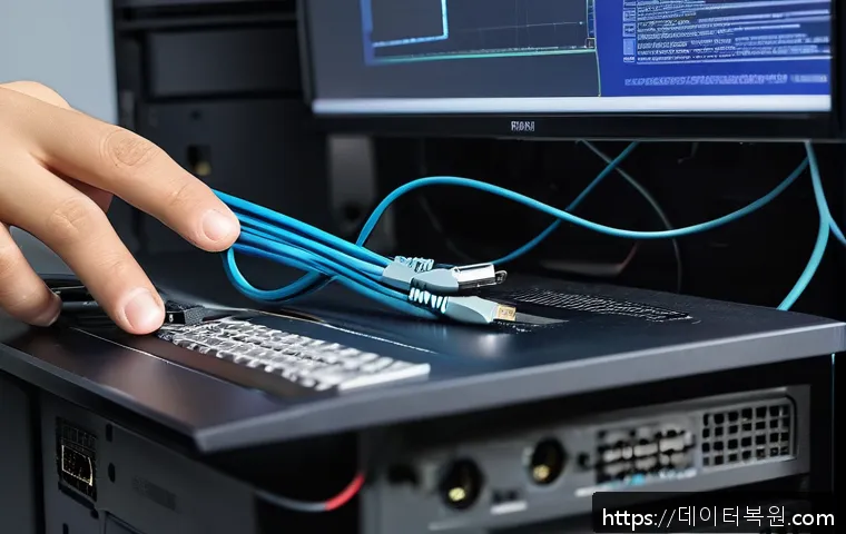 원문동 사무실 모니터 신호 문제 긴급 점검 및 해결 사례 소개 1