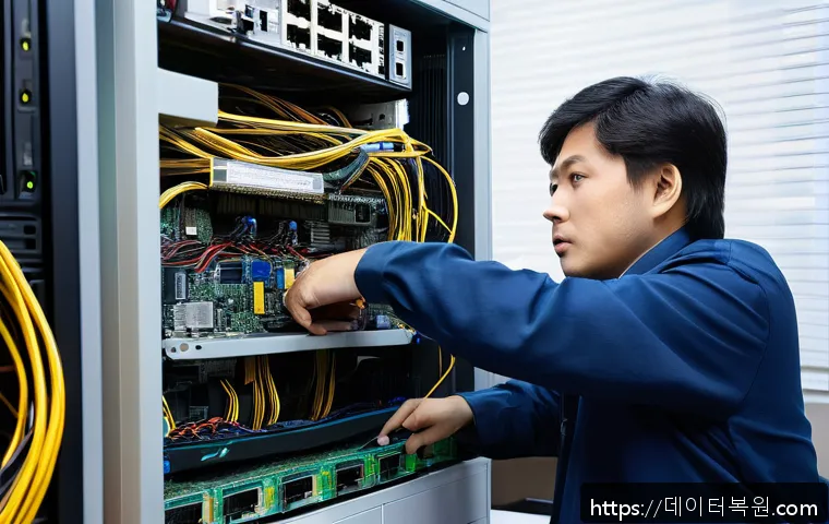 성남시 대장동 인근 전산장비 고장 긴급 복구 및 예방 점검 사례 1