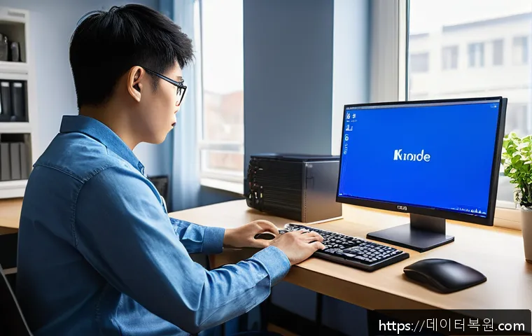 홍제동 컴퓨터 블루스크린 문제 해결사례와 KMODE_EXCEPTION_NOT_HANDLED 긴급 복구 후기 1