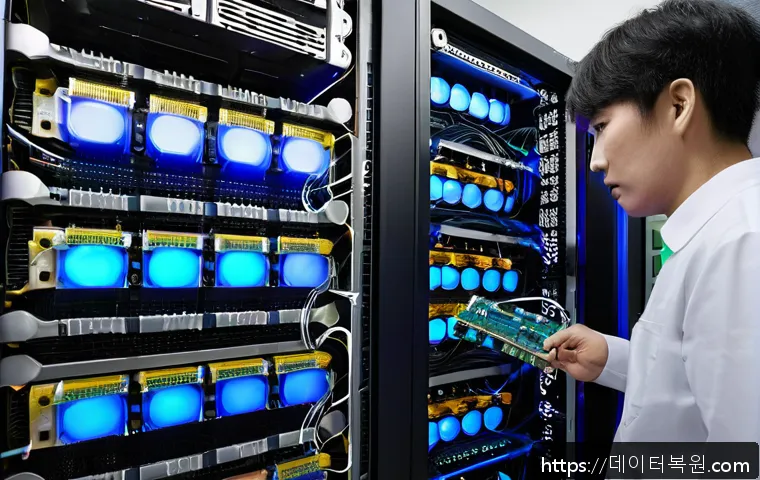 용산구 전산실 메모리 오류 긴급복구와 하드웨어 장애 해결 사례 1