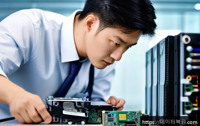 시흥동 사무실 하드디스크 읽기 오류 복구 및 긴급 데이터 복원 사례 1