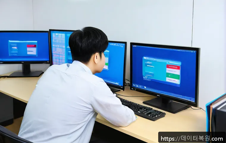 목현동 업무용 컴퓨터 화면 오류 긴급 대응과 전산실 장애 복구 사례 분석 1