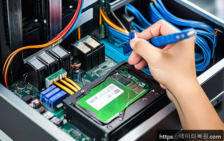 당산동 오피스 컴퓨터 부팅 불가 문제와 디스크 읽기 오류 긴급 복구 사례 1