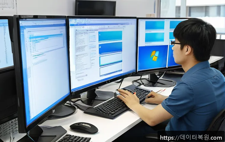 법곳동 사무실 PC 윈도우8 초기화 및 재설치 신속 대응 후기 5