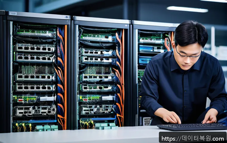 동작 지역 사무실 FTP 서버 긴급 방문 수리와 네트워크 문제 해결 사례 33