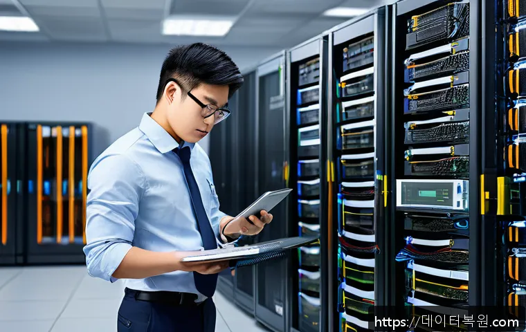 강동구 상일동 인근 중소기업 파일서버 긴급 방문수리 및 데이터 안정화 사례 1