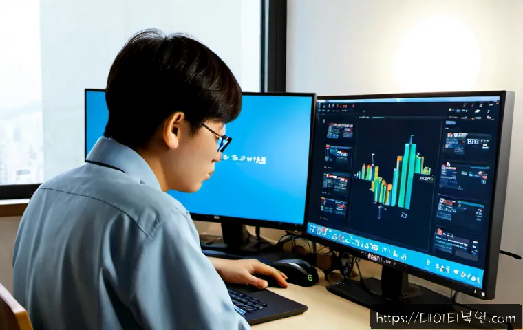 누상동 STATUS_UNSUCCESSFUL - Photorealistic IT support workstation in a compact hillside apartment near a quiet historic Seoul ne...