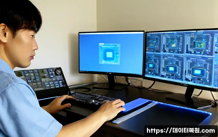 우이동 STATUS_DEVICE_NOT_READY - Photorealistic remote-support workstation in a quiet hillside apartment near a forested northern Seo...