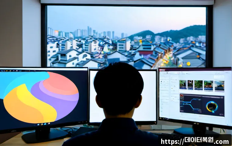 공릉동 DRIVER_CAUGHT_MODIFYING_FREED_POOL - Photorealistic cybersecurity incident scene in a compact Gongneung-dong tech office, remote-support ...