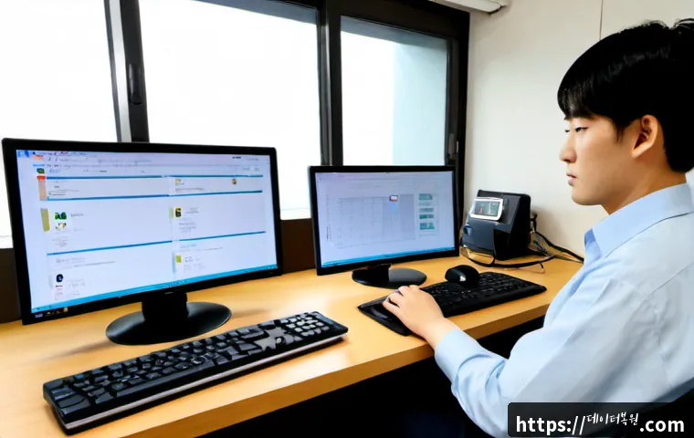 둔촌동 SESSION_HAS_NO_PAGEFILE - Photorealistic remote-support workstation in a compact apartment near a quiet eastern Seoul resident...