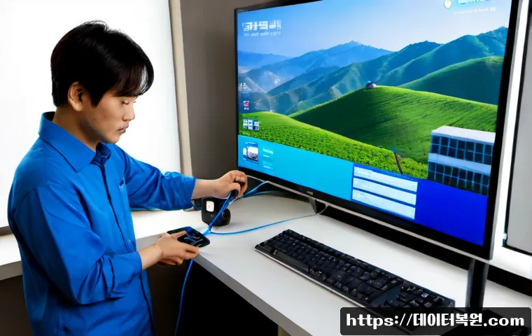 북한동 케이블연결확인 관련 이미지 3