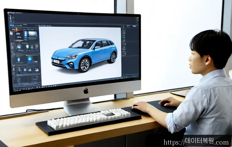 장항동 STATUS_FLOAT_OVERFLOW - Photorealistic remote-support workstation in Janghang-dong, dual monitors showing a clean unbranded ...