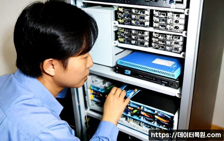강서구 메인보드조립 및 교체수리 - Photorealistic computer repair workstation in Gangseo district, technician carefully installing a ne...