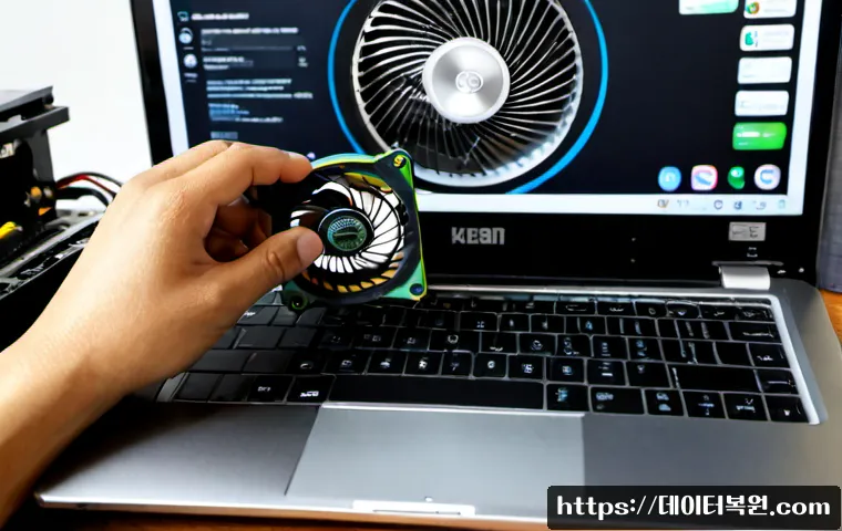 현천동 노트북 laptop 출장방문수리점 - Photorealistic onsite laptop repair in a quiet Hyeoncheon-dong apartment workspace, technician caref...