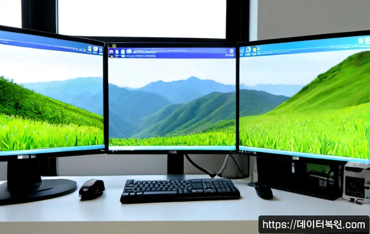 과천시 IO_DEVICE_ERROR - Photorealistic IT support workstation in Gwacheon, sleek desktop computer displaying a blank storage...