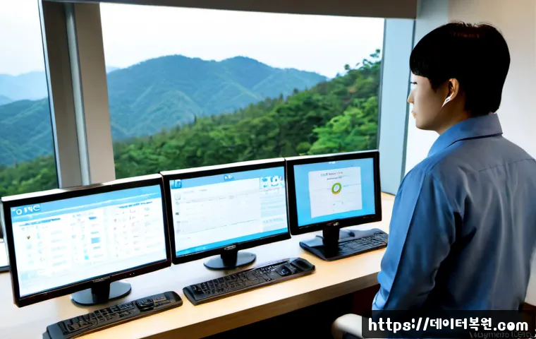 은평구 USER_MODE_HEALTH_MONITOR - Photorealistic remote health-monitoring workstation in Eunpyeong-gu, Seoul, a support specialist vie...