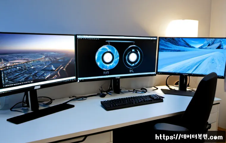 구로구 STATUS_KERNEL_APC_PENDING - Photorealistic IT support workstation in a compact Guro-gu office, ultrawide monitor showing a froze...