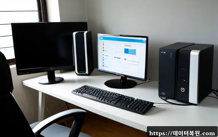 광명동 macosX재설치 포맷  초기화 - Photorealistic modern computer support desk in a Gwangmyeong apartment, silver all-in-one desktop sh...