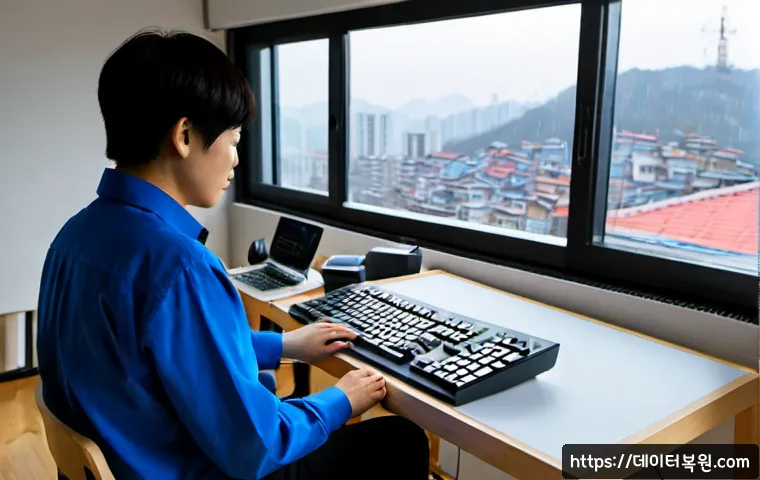 신공덕동 STATUS_KERNEL_INIT_FAILURE - Photorealistic architectural CAD workstation in a compact Seoul hillside studio, dual monitors showi...