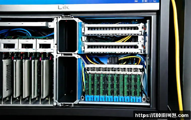능동 centos재설치 포맷  초기화 - Photorealistic IT support workstation during an active Linux server reset, technician using a deskto...