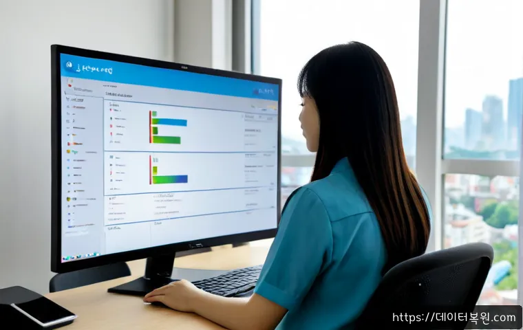 원흥동 STATUS_KERNEL_UNSUPPORTED_DEVICE - Photorealistic IT support workstation in a modern apartment office, dual monitors showing a clean ab...