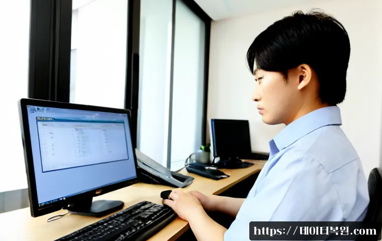고양동 STATUS_FILE_NOT_FOUND - Photorealistic remote-support workstation in a quiet Goyang-dong apartment office, technician review...