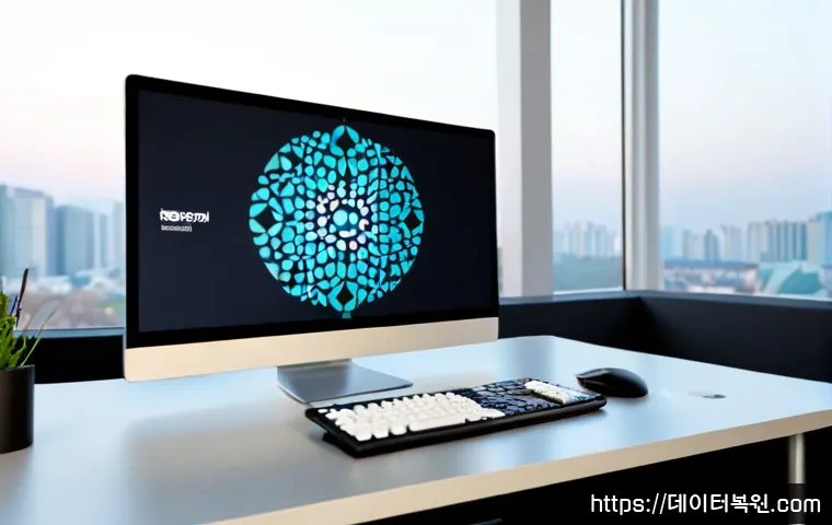 압구정동 STATUS_INVALID_PARAMETER - Photorealistic premium desktop workstation in an Apgujeong-inspired design studio, ultrawide monitor...