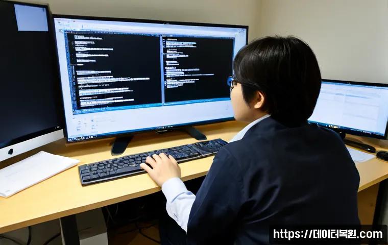 이화동 STATUS_FILE_READ_FAILURE - Photorealistic remote-support workstation in a compact hillside apartment near Ihwa-dong, Korean IT ...