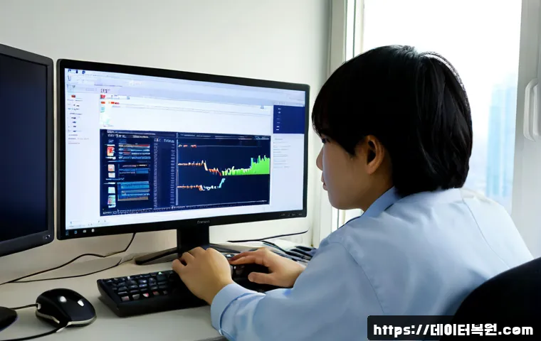 행신동 STATUS_INVALID_PAGE - Photorealistic remote-support workstation in a compact apartment near a suburban rail district, dual...
