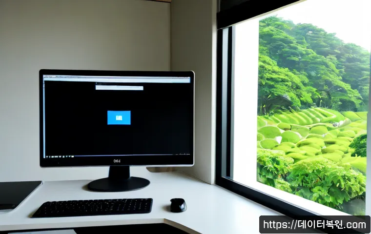 내곡동 SESSION_HAS_VALID_VIEWS_ON_EXIT - Photorealistic remote-support workstation in a quiet Naegok-dong apartment office, dual monitors sho...