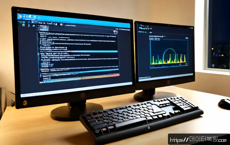 대장동 Press Ctrl Alt Del to restart - Photorealistic remote IT support workstation in a modern residential development office, a desktop m...