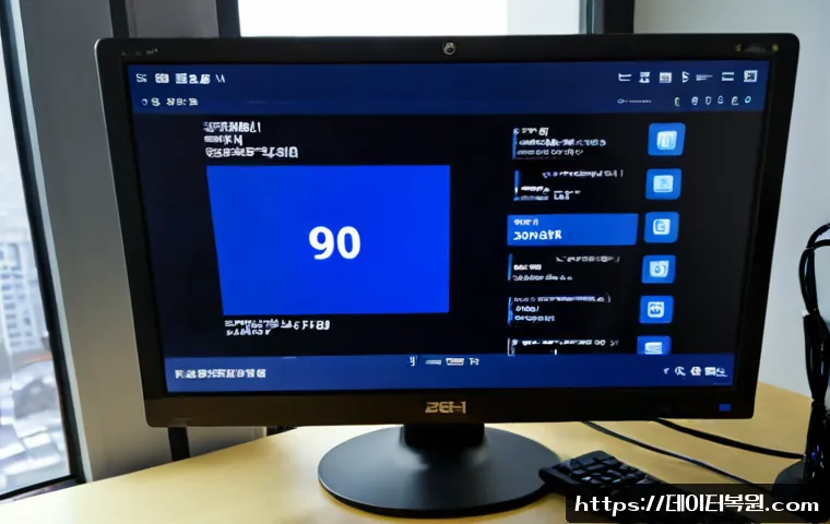 공릉동 NDIS_INTERNAL_ERROR - Photorealistic remote-support workstation in a compact Gongneung-dong apartment study, desktop monit...