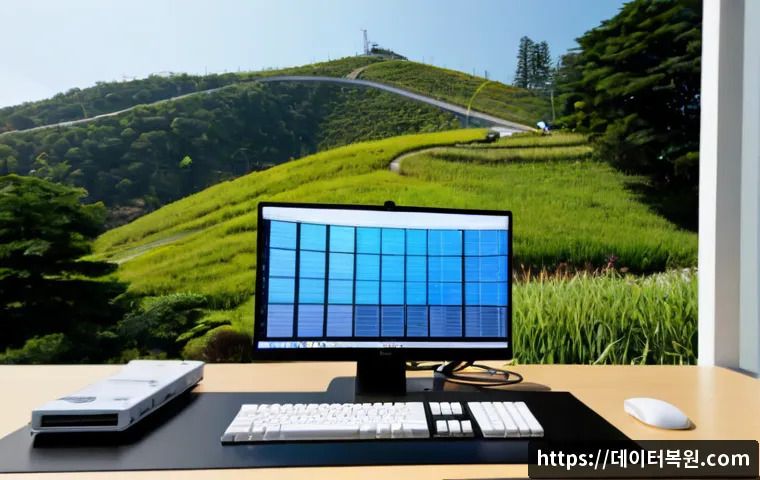 묵동 STATUS_STACK_UNDERFLOW - Photorealistic IT support workstation in a compact residential office near a quiet hillside neighbor...