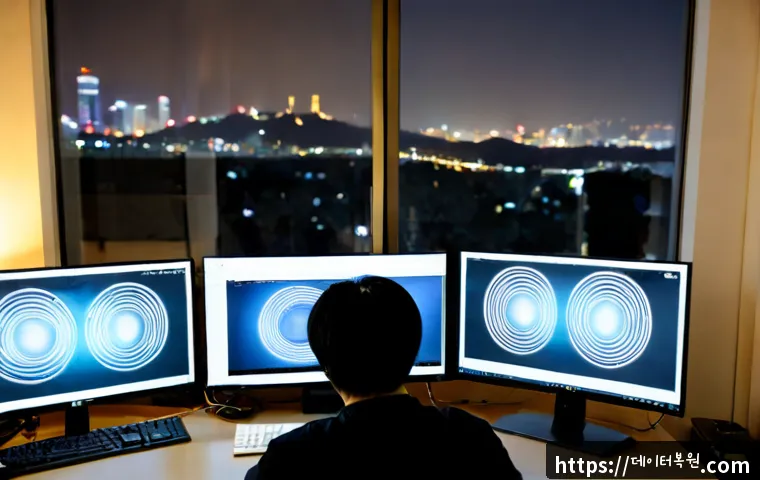 장위동 STATUS_INVALID_LOCK_SEQUENCE - Photorealistic IT support workstation in a compact Jangwi-dong apartment office, technician carefull...