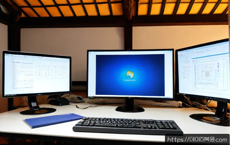 훈정동 STATUS_FLOAT_INVALID_OPERATION - Photorealistic software troubleshooting workstation in a quiet Hunjung-dong studio, dual monitors sh...