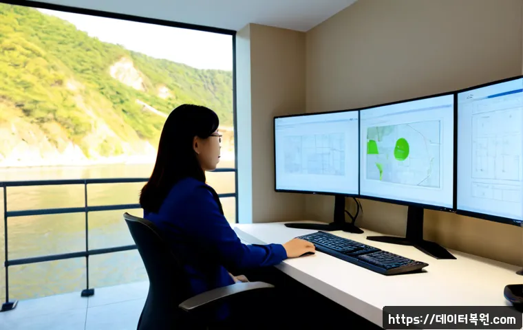 옥수동 STATUS_PRIVILEGED_INSTRUCTION - Photorealistic IT support specialist at a clean dual-monitor workstation, diagnosing a desktop appli...
