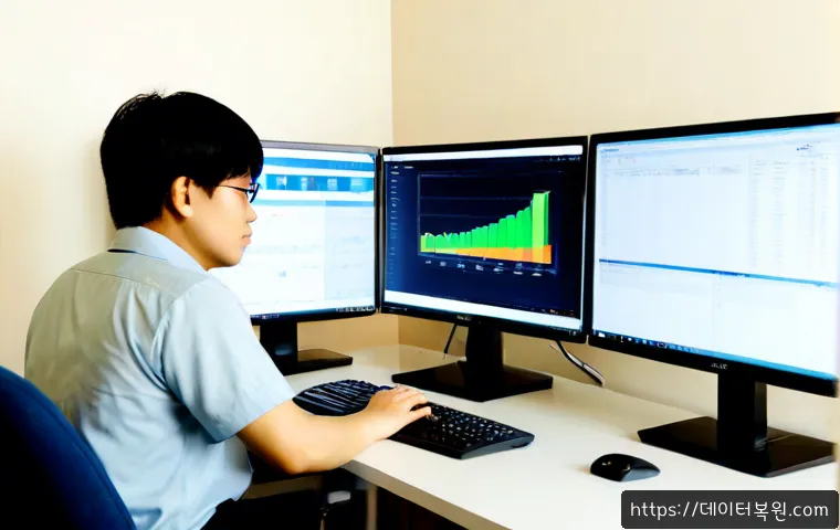 탄벌동 CRITICAL_OBJECT_TERMINATION - Photorealistic remote-support workstation in a quiet Tanbeol-dong apartment office, desktop monitor ...