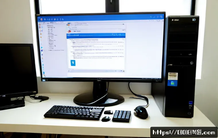 응암동 해킨토시 재설치 포맷  초기화 - Photorealistic compact PC repair workstation in a quiet Eungam-dong apartment, unbranded desktop tow...