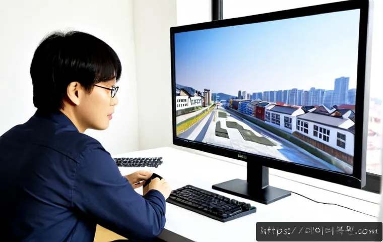 양화동 STATUS_IMAGE_NOT_FOUND - Photorealistic architectural visualization workstation in Yanghwa-dong, Seoul, an urban designer rev...