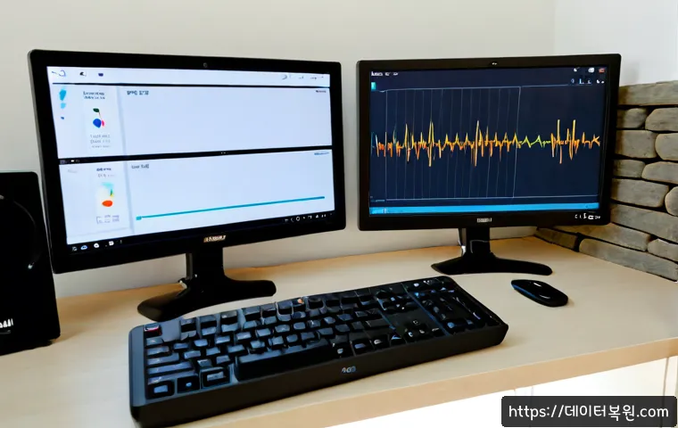 동소문동 USER_MODE_HEALTH_MONITOR - Photorealistic remote health-monitoring workstation in a compact apartment near a historic hillside ...
