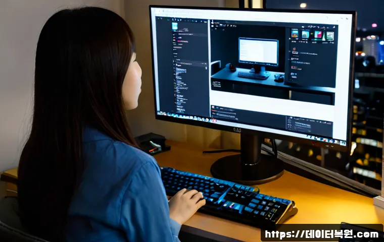 삼전동 부팅안됨 - Photorealistic PC repair workstation in a compact Samjeon-dong apartment office, desktop tower open ...