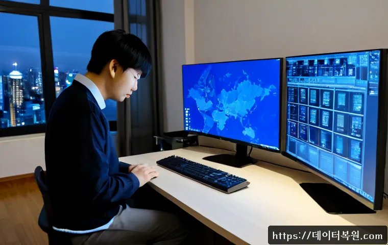 대치동 DPC_WATCHDOG_VIOLATION - Photorealistic premium workstation in Daechi-dong academy district apartment office, ultrawide monit...