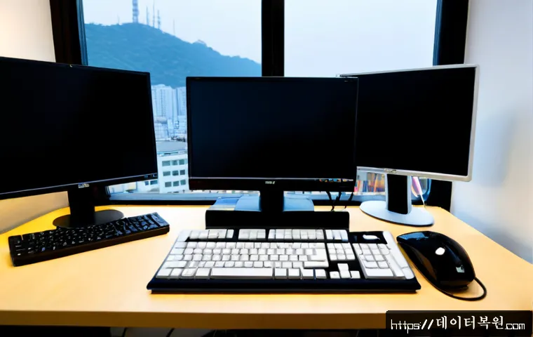 숭인동 ubuntu재설치 포맷  초기화 - Photorealistic remote-support workstation in a compact Sungin-dong apartment, technician carefully r...