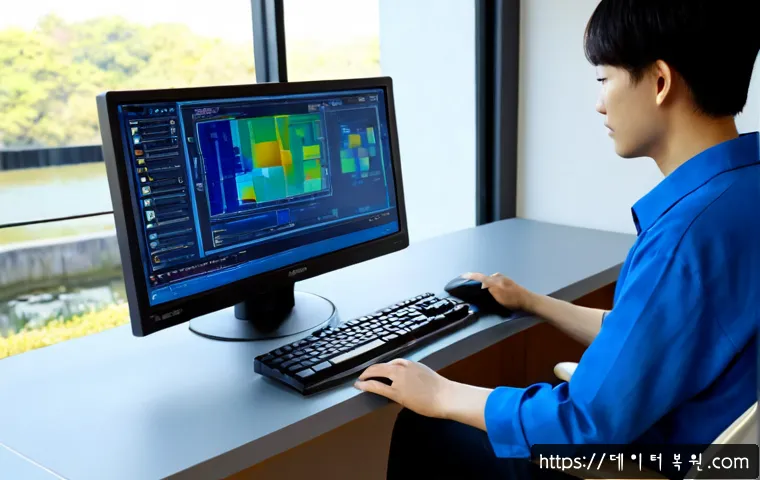 풍납동 STATUS_KERNEL_APC_PENDING - Photorealistic remote-support workstation in a quiet riverside apartment near a broad urban park, du...