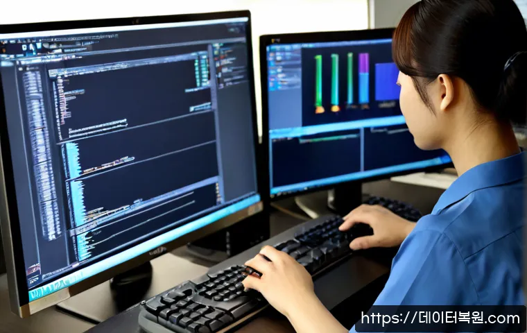 마포동 STATUS_KERNEL_MODULE_ACCESS_DENIED - Photorealistic IT support workstation in a modern Mapo-dong office, desktop monitor showing an abstr...