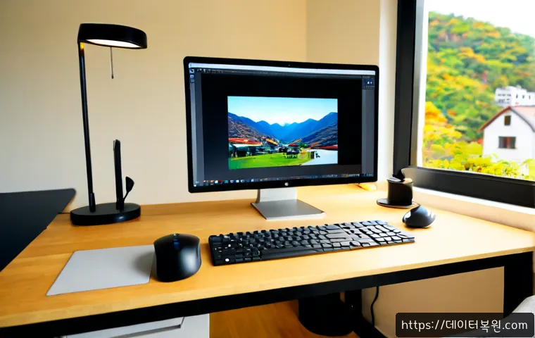 남학동 STATUS_IMAGE_ACCESS_DENIED - Photorealistic product design workstation in a compact Namhak-dong studio, dual widescreen monitors ...