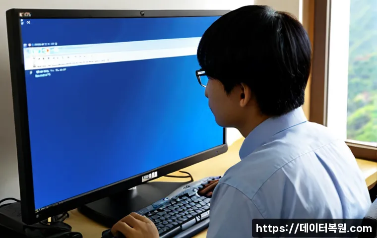 무악동 BAD_POOL_CALLER - Photorealistic IT technician in a compact Muak-dong apartment workspace, diagnosing a desktop comput...